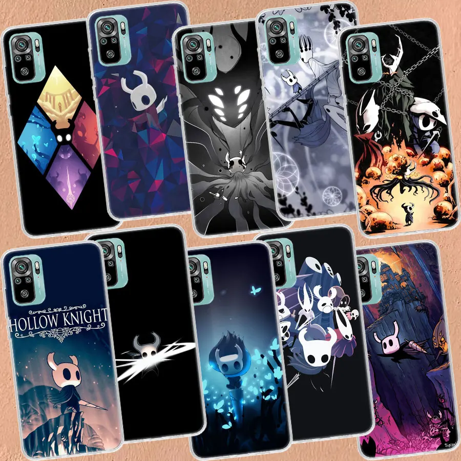 Hollow Knight Silk Song Phone Case For Xiaomi Redmi Note 11 12 Pro Plus 10 9 8 7 12S 11T 11S 11E 10S 9T 8T 9S 4G 5G Capa Coque