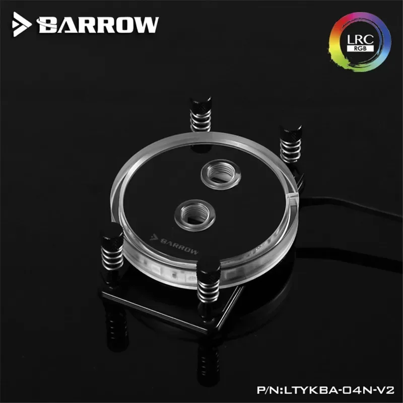 Barrow CPU 수냉 블록, 인텔 1700 X99, X299, 5V ARGB, 3 핀 MOBO AURA SYNC