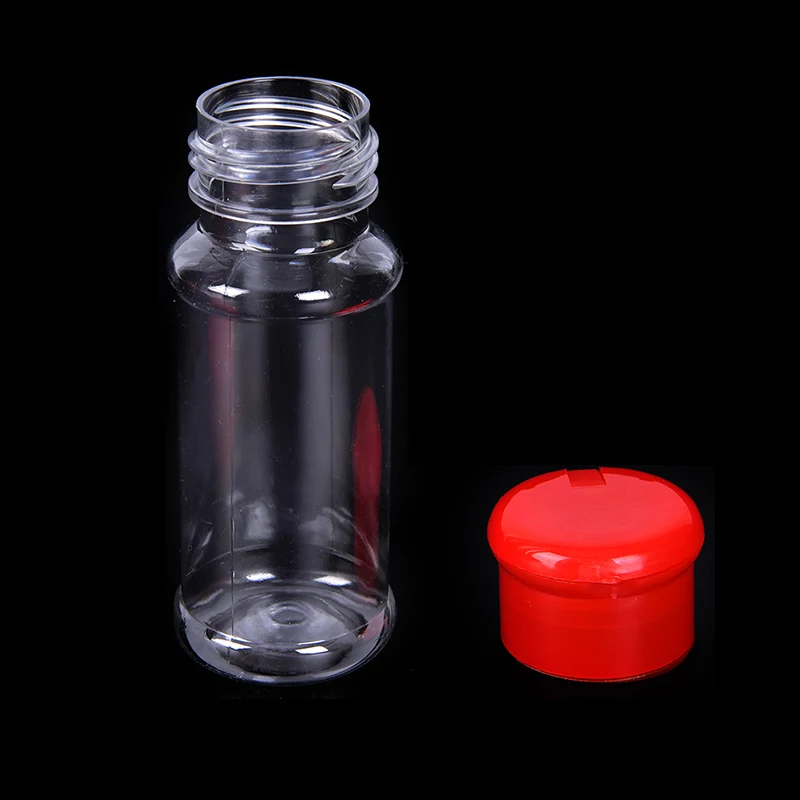 3Pcs Outdoor Spice Bottle Jar Salt Seasoning Box Portable