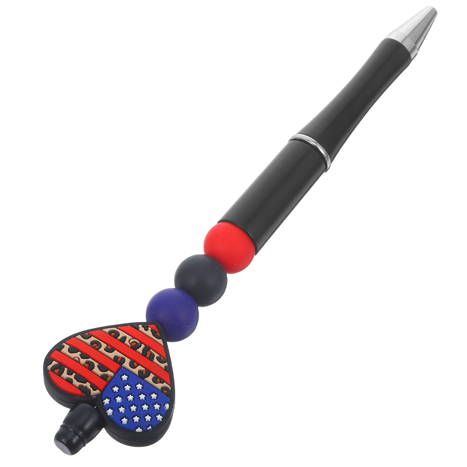 

Shape Cartoon Silicone Pen Cute Pens for Women Flash Independence Day Themed Stationery Man