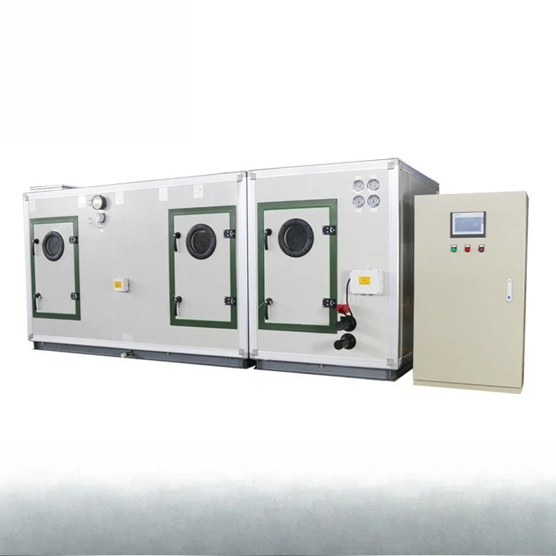 Roof type constant temperature and humidity direct expansion air conditioning unit, combined horizontal fresh air