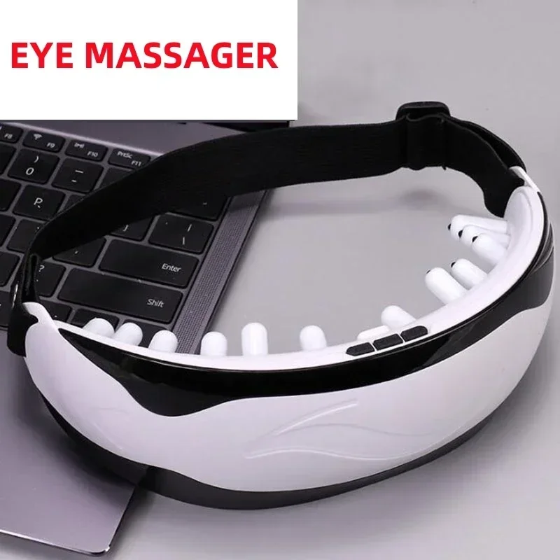 Eye Massager Eyes Fatigue Relief Smart Airbag Vibration Hot Compress Massage Bluetooth Music Relax Sleep Improve Dark Circles