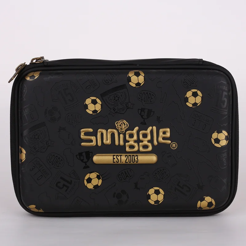 Australia Smiggle Primary School Student Shoulder Burden Golden Football Schoolbag Stationery Set Children Backpack Pencil Case