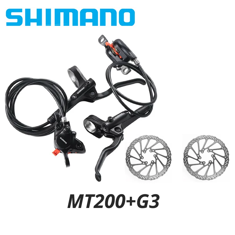Shimano-油圧式マウンテンバイクセット,MT200 mt201 m315,バイク
