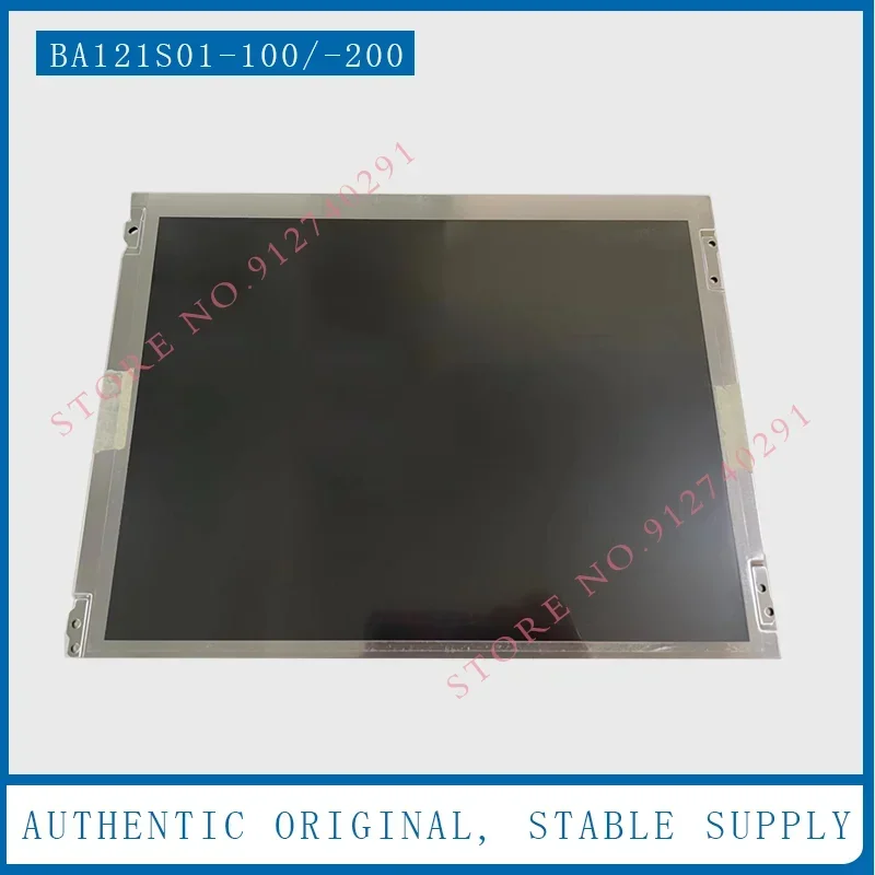 Original 12.1 Inch BA121S01-100 BA121S01-200 NLB121SV01L-01 TM121SDS01 G121SN01 V4 Industrial  LCD Display Screen Panel