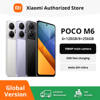 Global Version POCO M6 Smartphone Helio G91 Ultra 108MP Pro-Grade Main Camera 33W Fast Charging 5030mAh Battery
