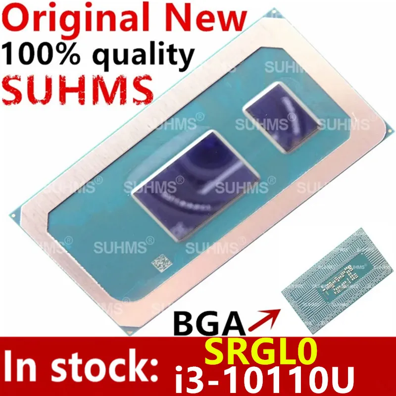 100% New SRGL0 I3-10110U I3 10110U BGA