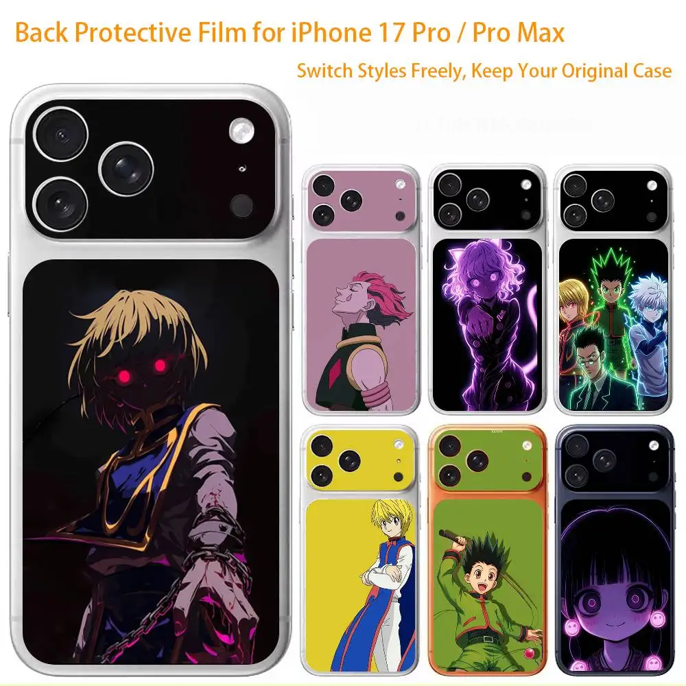 

H-Hunter 3D Full Body Skin Decal for iPhone 17/Pro Max/Air, Color Rear Protective Sticker
