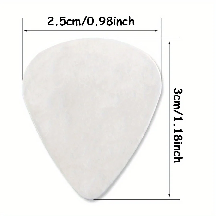 6/12Pcs 0.3mm Thin Stainless Steel Guitar Picks – Durable & Wear-Resistant Metal Plectrums, Versatile for Acoustic,  ZSY