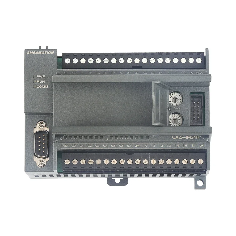 CANopen Remote IO Module Digital 14I 10O CA2A-IM24R CA2A-IM24TP CAN Bus Communication Acquisition Distributed Expansion Module