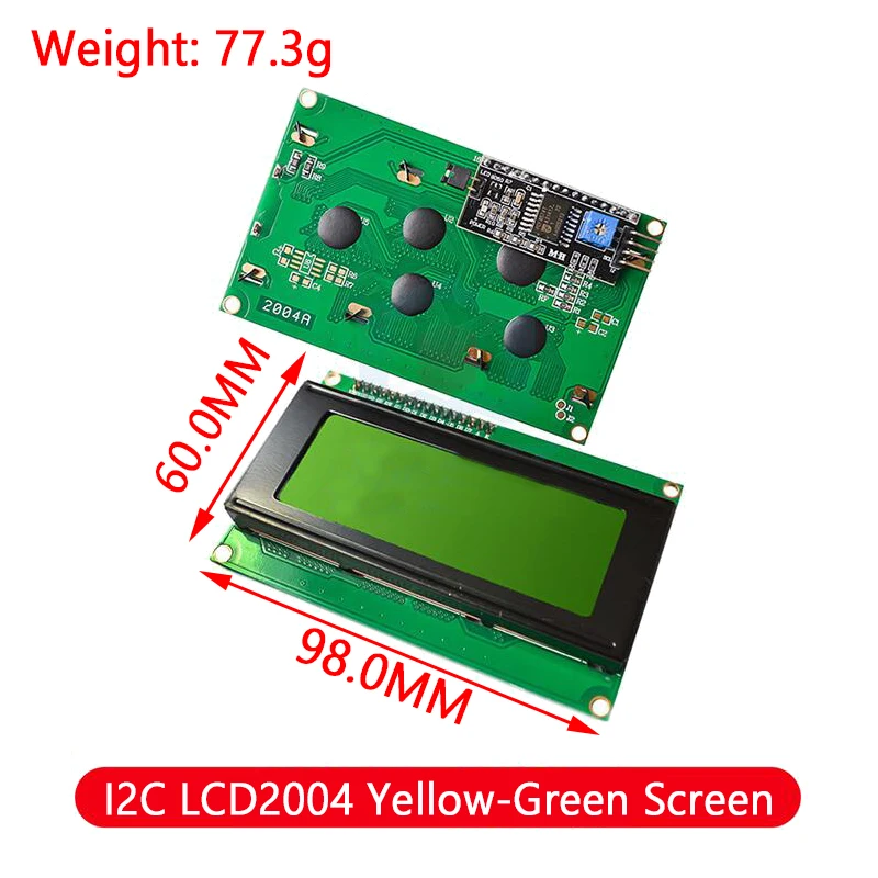 Variant: I2C LCD2004 Green