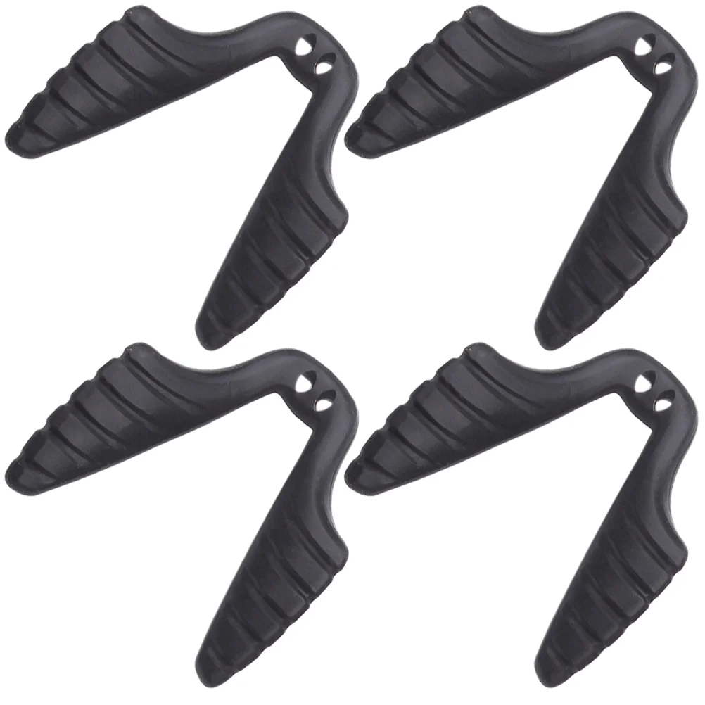 

4 Pcs Sports Sunglasses Grip Chain Eye Nose Pads Silicone for Guards Eyeglasses Body Child