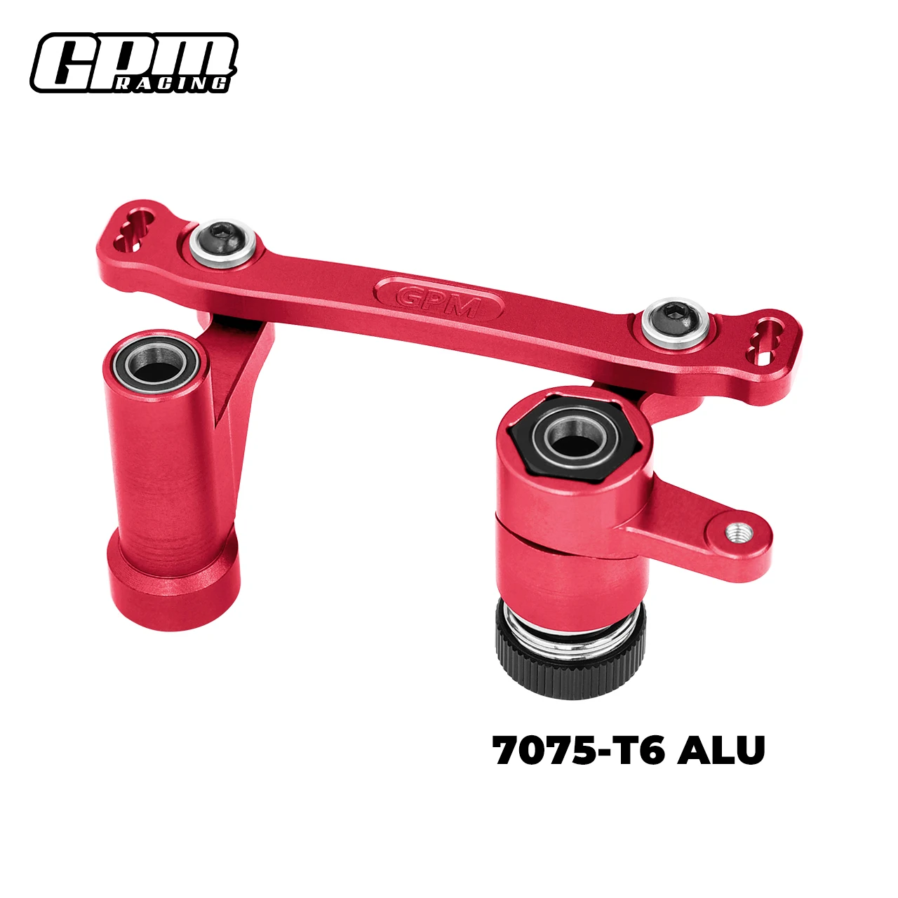 GPM 7075 Legering Stuur Bellcrank Set Voor LOSI 1/6 8IGHT-X Lasernut 8XE 8XTE LOS04020