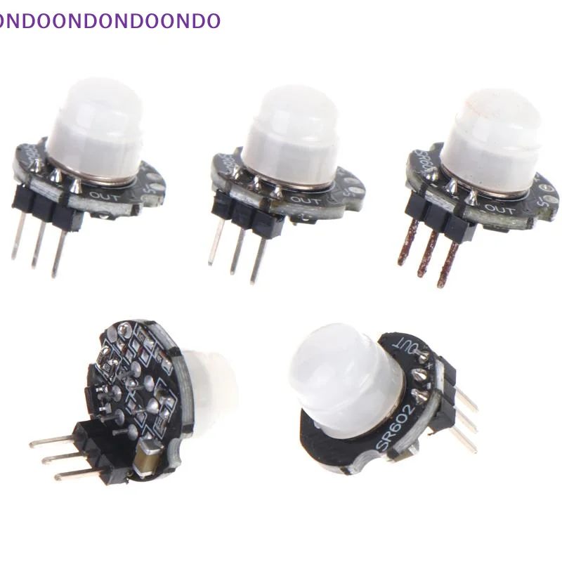 1/3/5Pcs SR602 Mini PIR Human Motion Sensor Module High Sensitivity Low Power Consumption for Smart Lighting Control