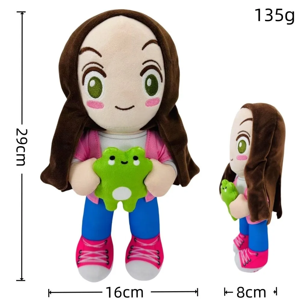 

Cute Magic Expression Plush Doll Cartoon Girl 25cm Plush Frog Toy Soft Stuffed Animal Doll Gift