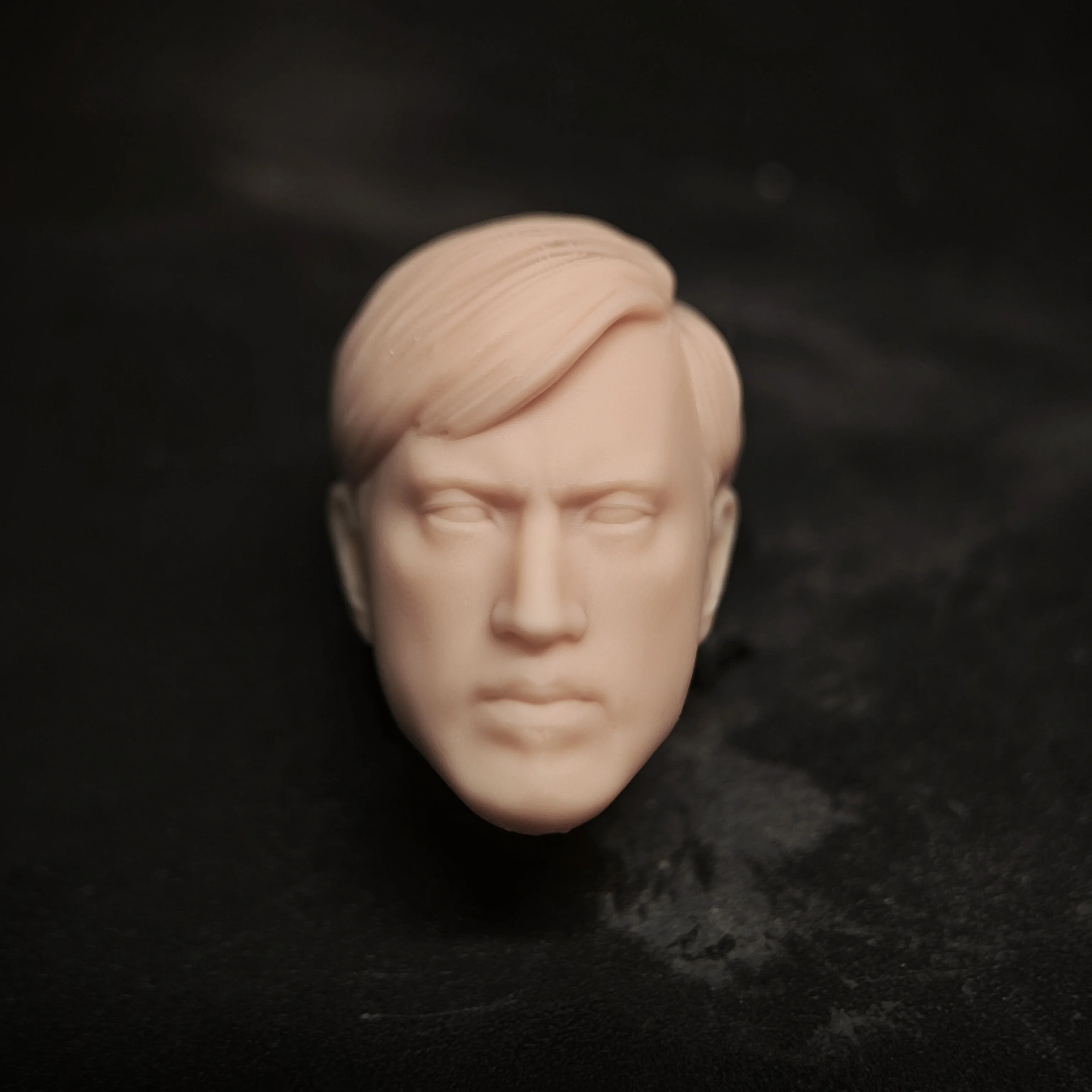 HL1670 DIY Customized 1/18 1/12 1/10 Scale Unpainted Head Sculpt for 3.75