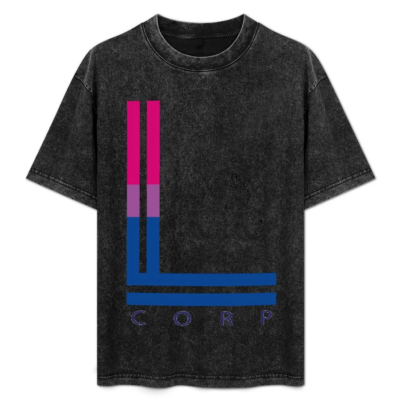 L-CORP Bi T-Shirt vintage t shirts custom t shirt outfits for men