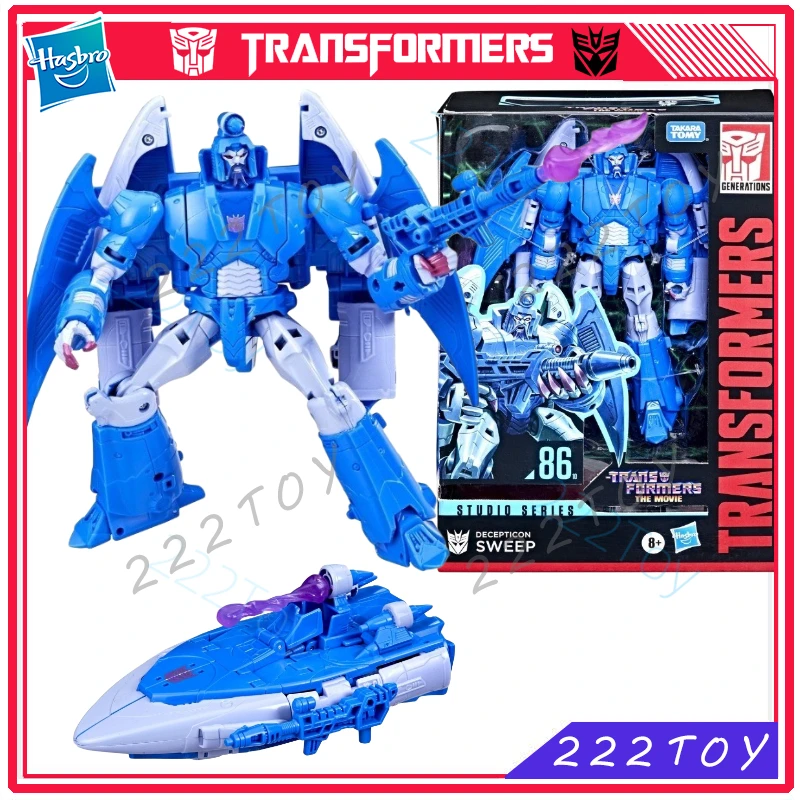 

New Hasbro Transformers Classic Toys The Movie1986 SS86-10 Voyager Sweep Action Model Figures Robot Toy Collect Hobbies Gifts