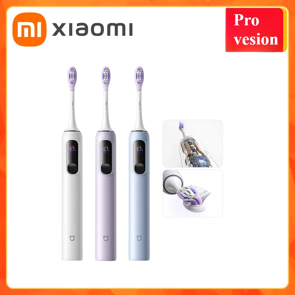 XIAOMI MIJIA Wave Sonic Vibration Electric Oscillation & Vibration Toothbrush Pro Teeth Whitening Ultrasonic Vibration Cleaner