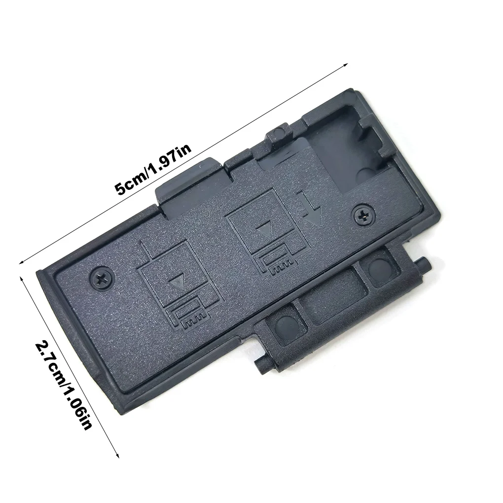 Cubierta de la tapa de la puerta del compartimento de la batería de la Cámara, pieza reemplazable, tapa de plástico desmontable, reemplazo de reparación para 650D 700D