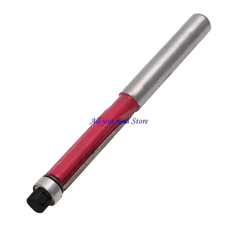 K9FB New 6.35mm Flush Trim Bit Tipped For 1/4" Shank Router Bits Woodworking