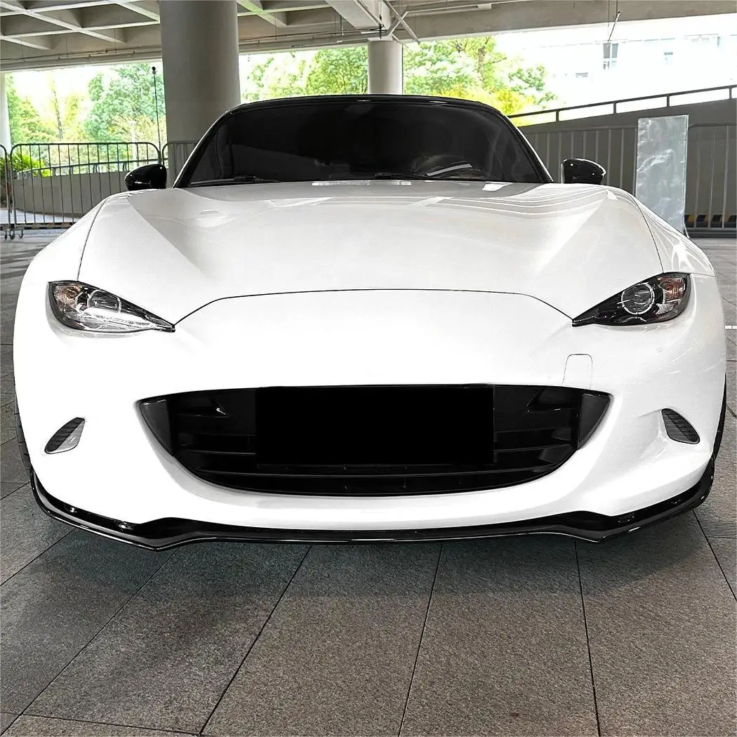 

Front Bumper Spoiler Lip Diffuser Splitter Exterior Accessories Protector For Mazda MX-5 MX5 Miata ND 2016 To 2025 2-Door Tuning