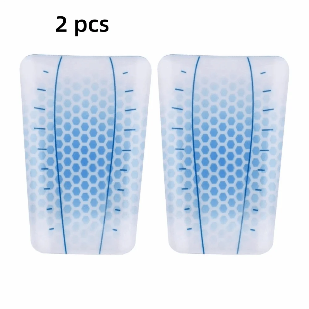 Anti-Abrasion Flexible Ski Shin Guards Soft Reusable Gel Shin Guards Shock Absorption Self Adhesive Ski Shin Pads Skiing