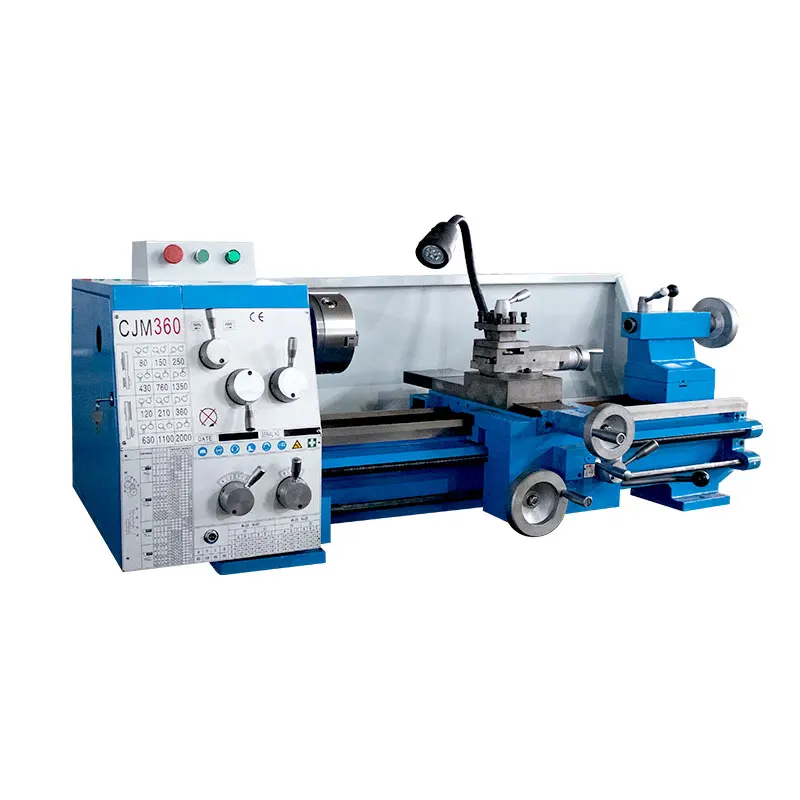 Airow 2026 High Quality Products 1.1kw Manual Metal Lathe Micro  Bench Top Lathe Machine CJM360 with CE
