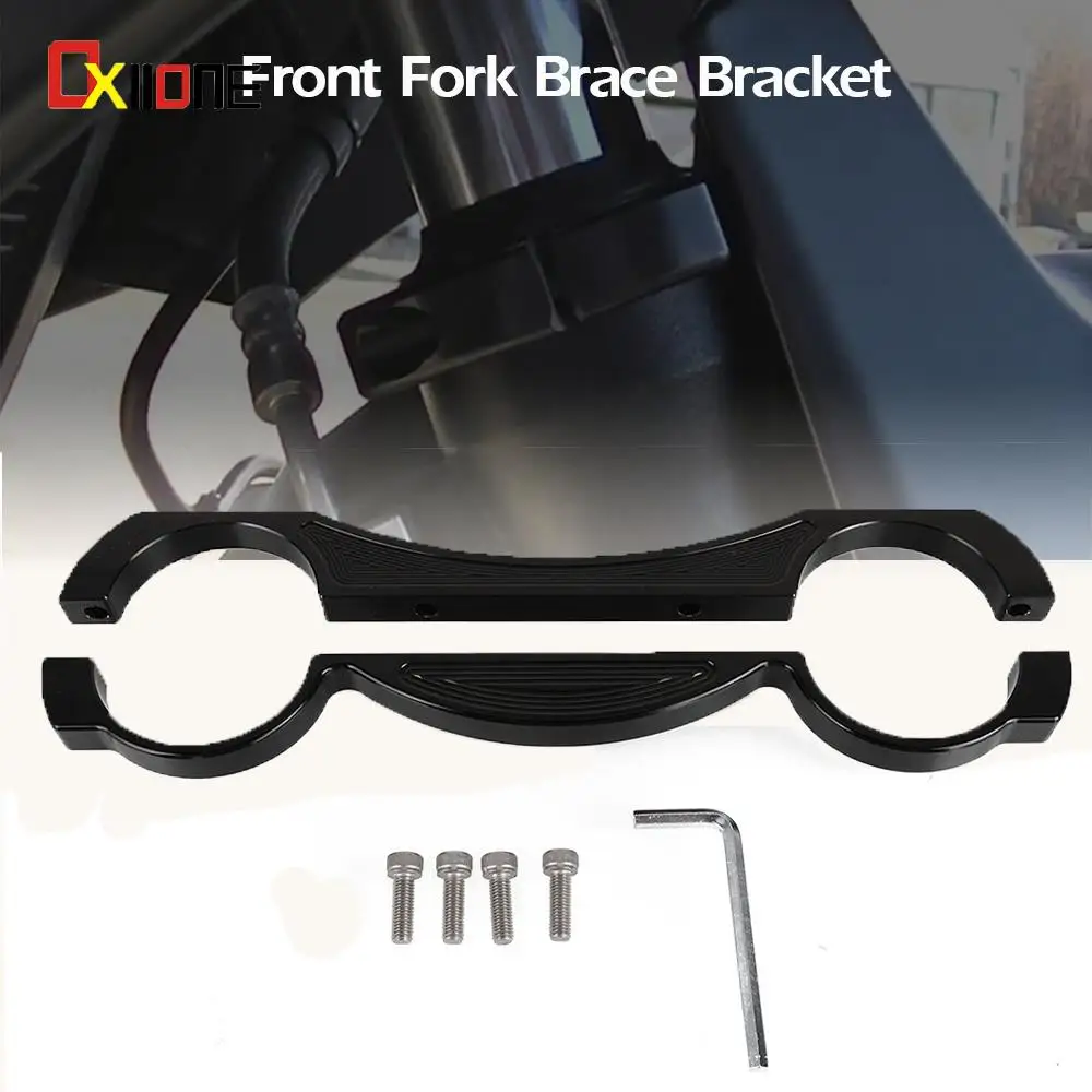 

Motorcycle Accessories Front Fork Brace Bracket Stabilizer For Suzuki V-Strom 650X 2014- 2023 2022 2021 2020 2019 VStrom 650 XT