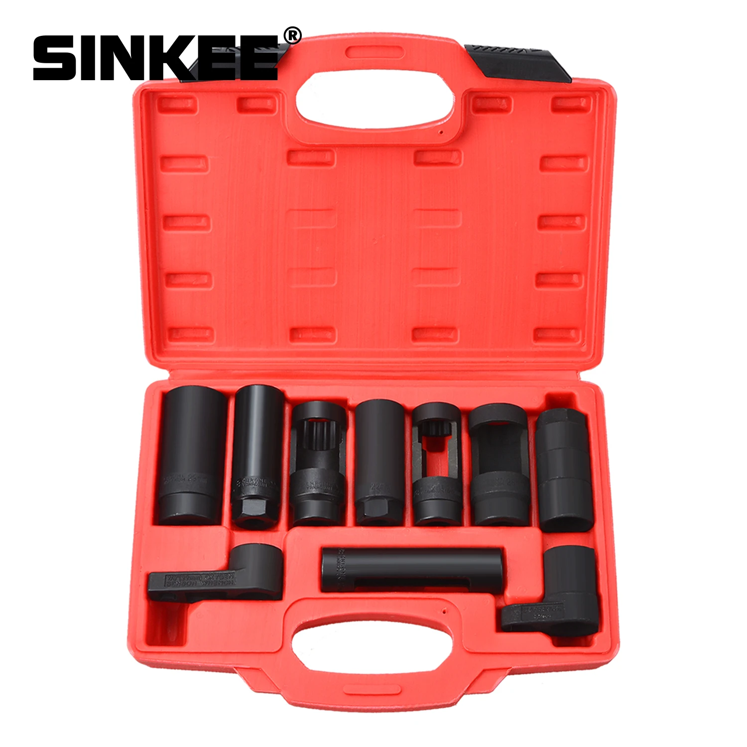 

10Pc Drive Oxgen Socket Set Oxygen Sensor Sockets Removal Tool Kit