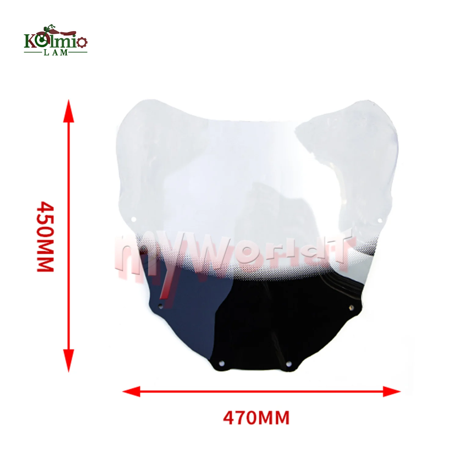 Fit For 1993 - 2001 Kawasaki ZZR1100 D Motorcycle Windshield Windscreen ZZR 1100 ZZR1100D ZX11