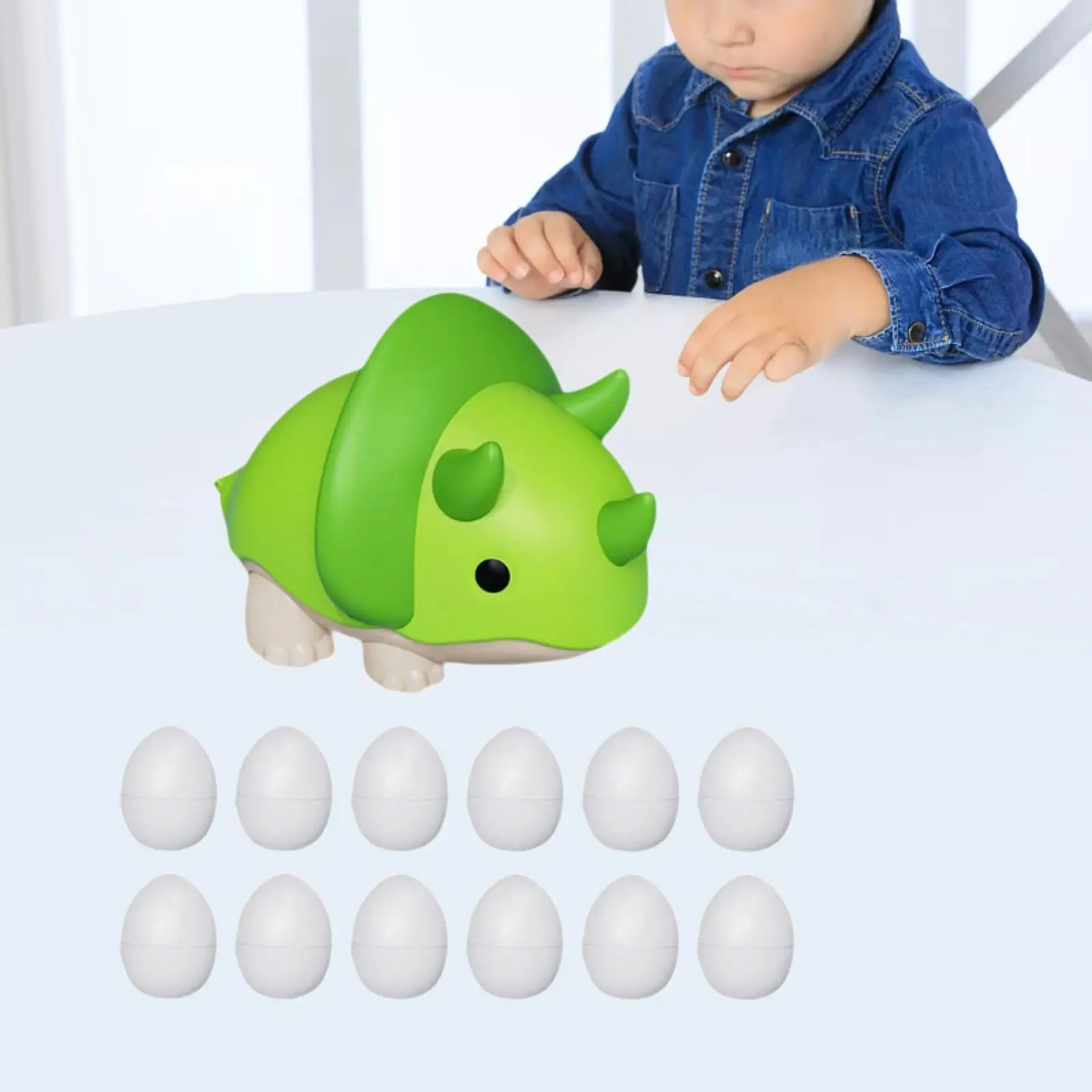 

Matching Eggs Toy, Cognitive Development Dinosaur Toy, Interactive Shape Sorter Toys, Dinosaur Matching Egg for Children Boys