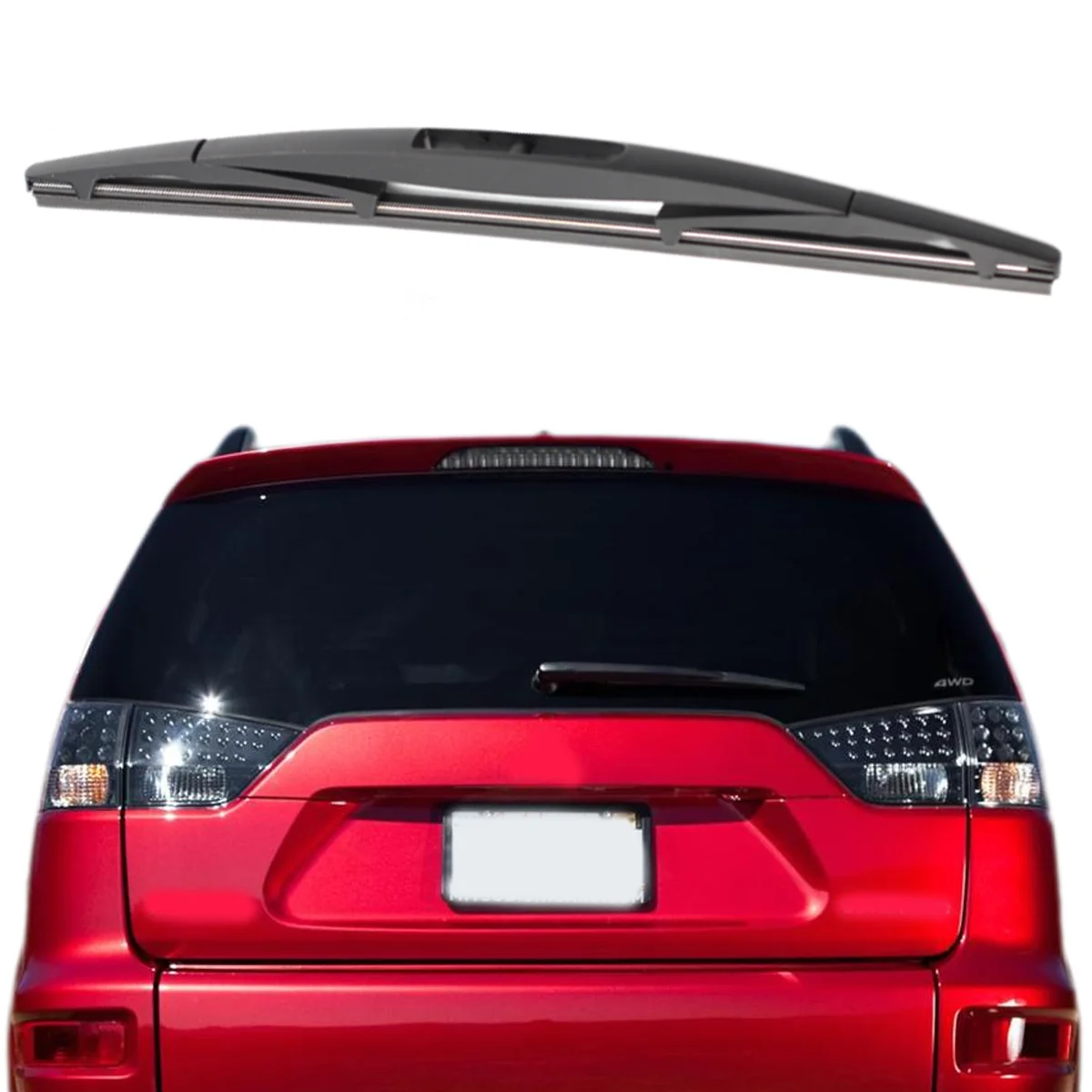 1 Pc 12 "Achterruitenwisser Voor Mitsubishi Outlander Ex 2007-2012 Voorruit Voorruit Achter Wisser Auto Accessoires accessoires