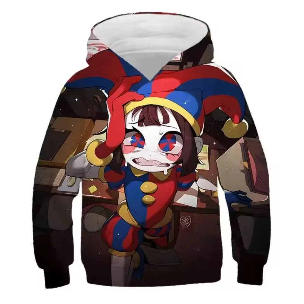 

Anime The Amazing Digital Circus 3D Printed Men's Hoodie Casual Long Sleeves Outdoor Pullover Sweatshirt Kids Unisex Clothing