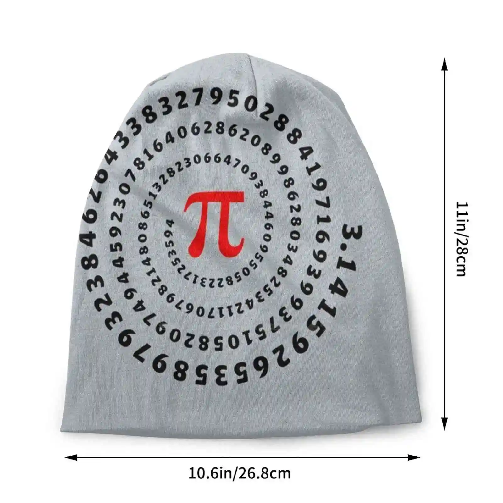 Pi , Π , Spiral , Science , Mathematics , Math , Irrational Number , Sequence Knitted Hat Warm Beanie Outdoor Caps Mathematics