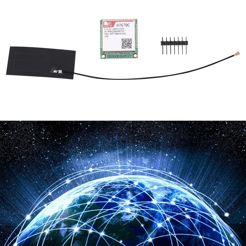 Módulo de placa de desenvolvimento de núcleo portátil 4g módulo cat.1 banda de passagem de rede completa 2g stm32 rotina FS-Mcore-A7670C