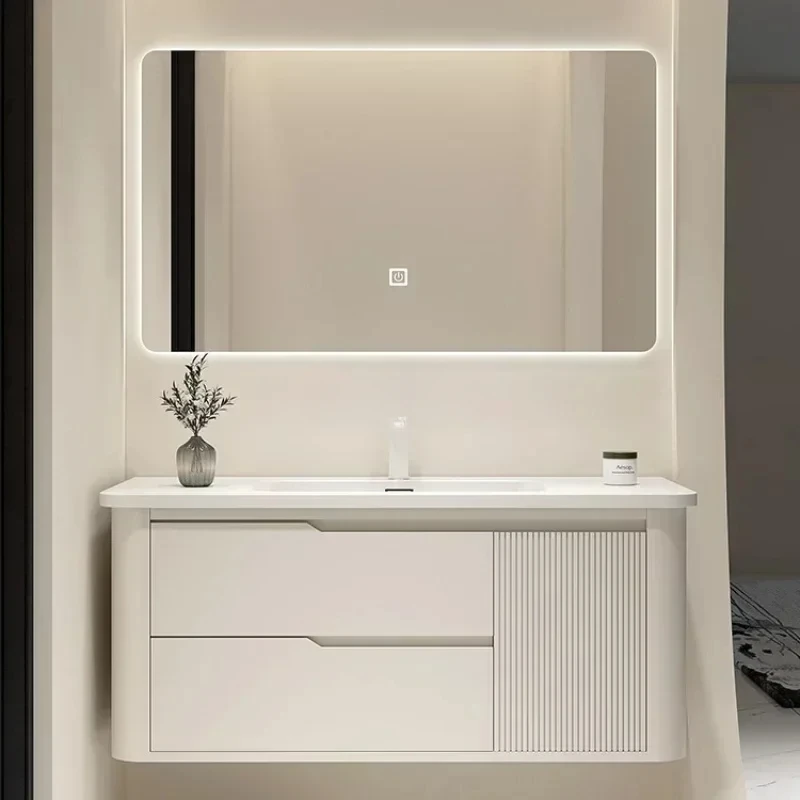 Closet Luxury Bathroom Cabinet Shelves Metal Mirror Locker Wall Bathroom Cabinet Storage Sink Armario Banheiro Home Furniture