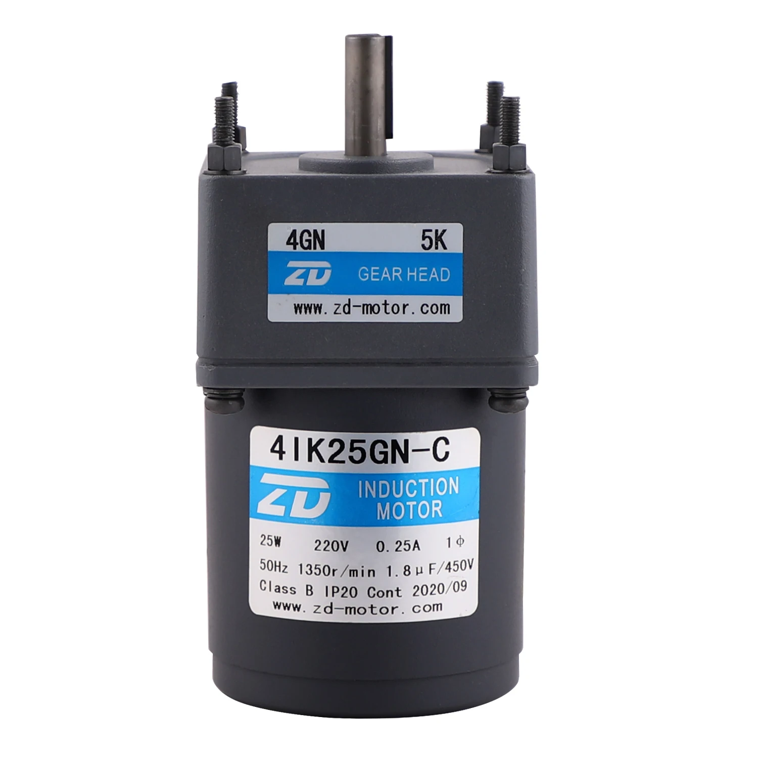 Motor 80mm 25W AC 220V/230V Gear Motor 4IK25GN-C/4GN180K
