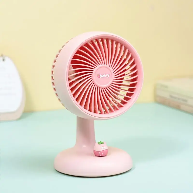 Portable Personal  Mini Fan USB Rechargeable Noiseless Adjustable Personal Handheld Small Pocket Fan With Long Battery Life