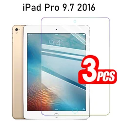 (3 Pack) Tempered Glass For Apple iPad Pro 9.7 2016 A1673 A1674 A1675 Anti-Scratch Screen Protector Film