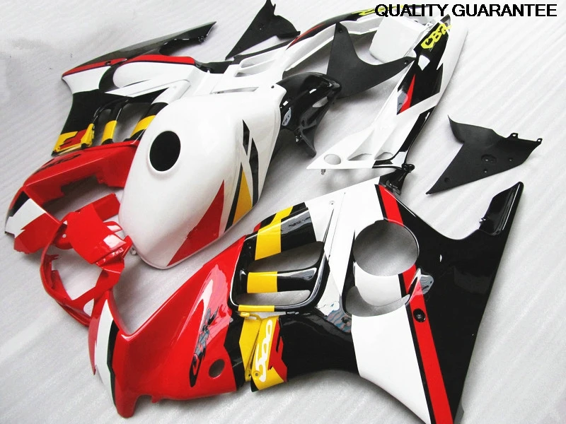 

All Fitment plastic Fairing kit for Honda CBR600 F3 97 98 red white black fairings set CBR600 F3 1997 1998 MD12