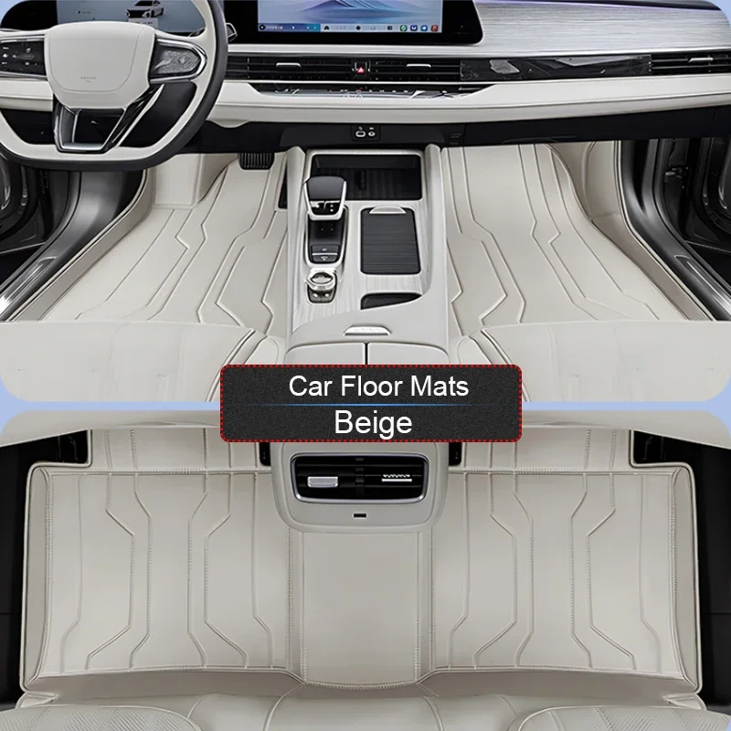 

For CHERY ARRIZO 8 2022-2026 Custom Nappa Leather Anti-Slip Car Foot Protect Mat Luxury Waterproof Floor Pad Interior Accessory