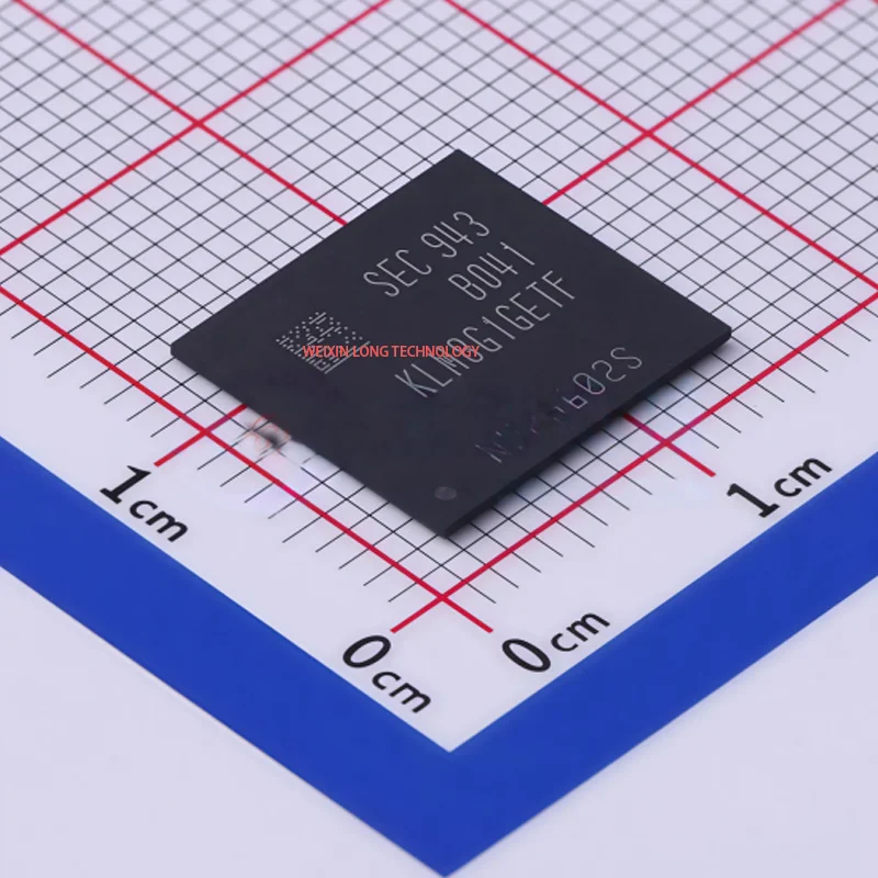 KLM8G1GETF-B041 eMMC is an embedded MMC designed in BGA package form