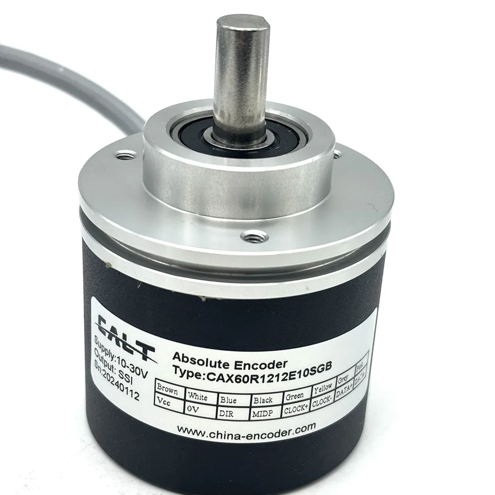 

multi-turn absolute rotary encoder 10/12bits RS485/SSI/MODBUS RTU/4-20mA/parallel/RS422 out put CAX60