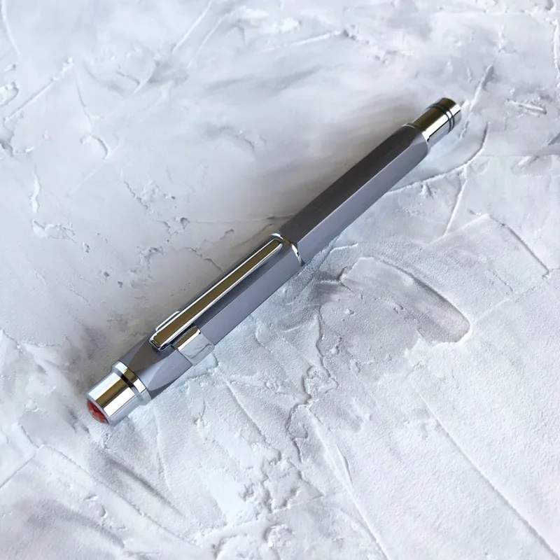 

Aluminum Alloy Fountain Pen TWSBI Piston Ink Suction Pen EF/F/M/B 0.38/0.5/0.7 Tip Design Portable Pen High-end Stationery Gift