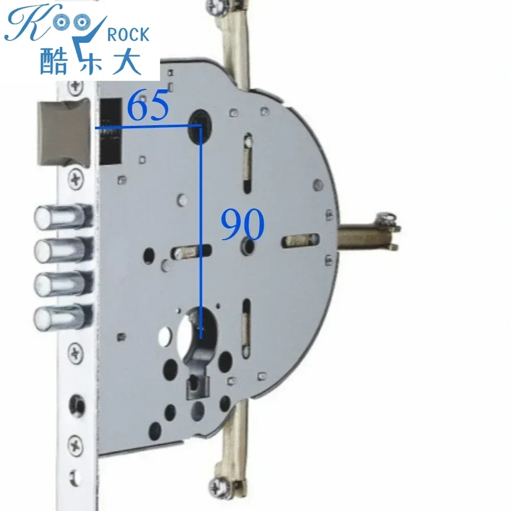جسم قفل إسرائيلي عالي الأمان من الفولاذ المقاوم للصدأ مع تصميم صندوق قفل رباعي الاتجاه - 9065