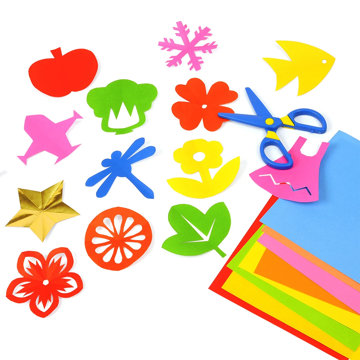 Origami Kit 40/400 Sheets Colorful Origami Paper for Kids 72 Patterns with Craft Guiding Book Gift for 4+ Girls Boys Adult