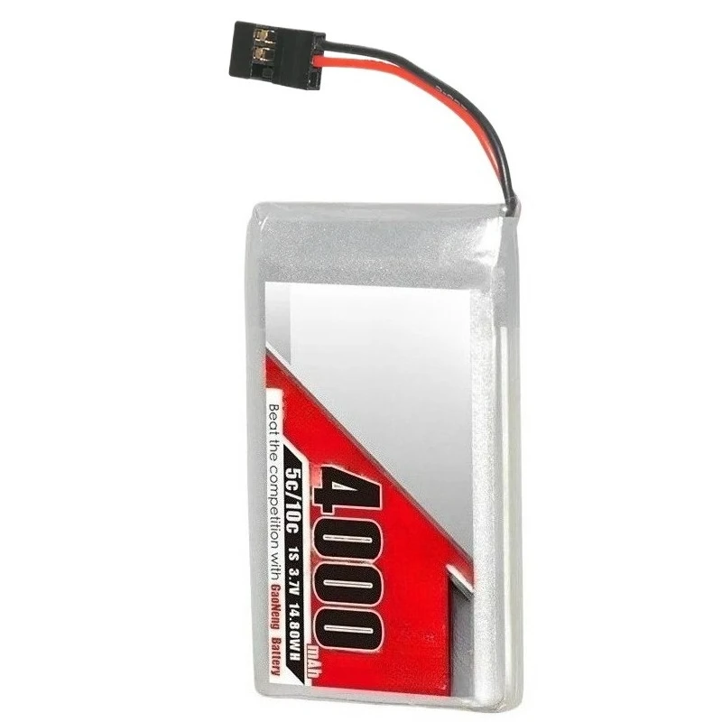 For 1S 3.7V 4000mAh 5C/10C Lipo Battery with JR Plug Transmitter Package for Remote Control Template