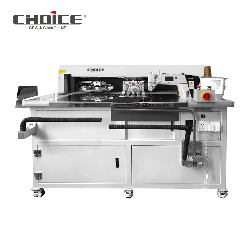 GC-PAT-7300A-S New High Efficiency Industrial Servo Motor Pneumatic Air Suction Full Automatic Single Needle Pocket Attaching