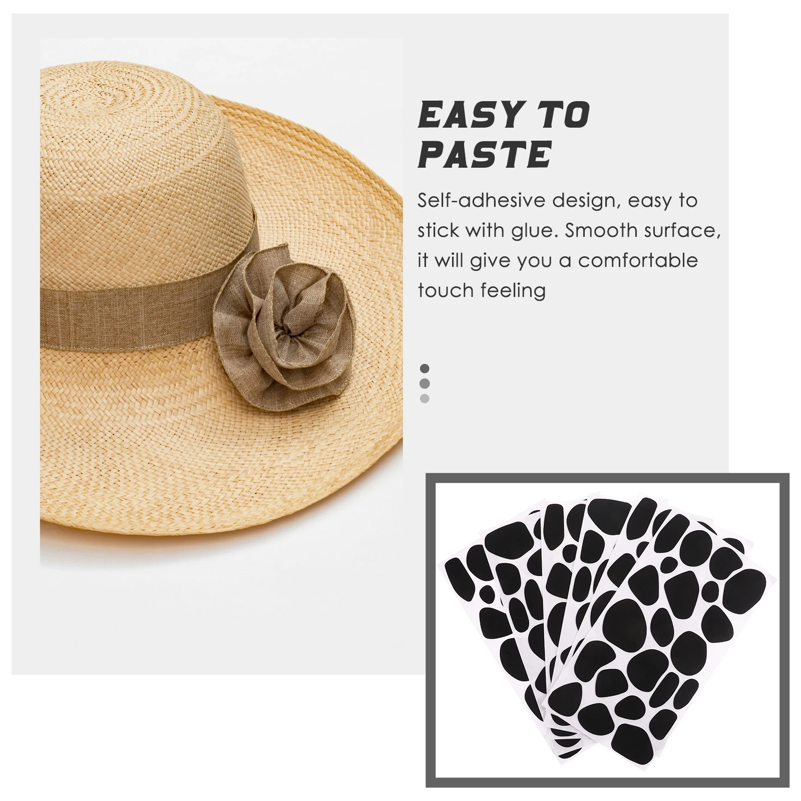 

Felt Stickers Premium Self-Adhesive Fabric Stickers for DIY Clothes Wall Decor Hat Brooch Making Handmade DIY Materials